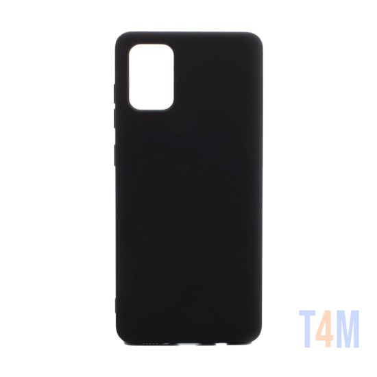 Funda de Silicona Suave para Samsung Galaxy A51 Negro